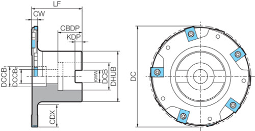 MSTB 2500SN3123T, Slot Mill