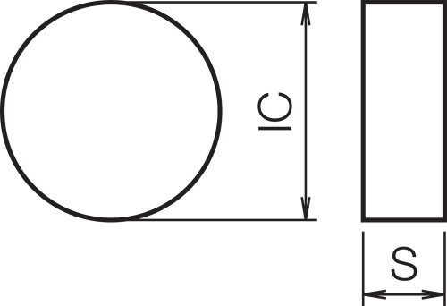 RNG 55S00825 PT600M Grade Ceramic, Indexable Turning Insert