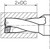 S25DRZ16533006, DRZ Magic Drill 16.50mm Cutting Diameter, 2xD, Coolant-Through Indexable Insert Drill S25DRZ16533006, DRZ Magic Drill 16.50mm Cutting Diameter, 2xD, Coolant-Through Indexable Insert Drill
