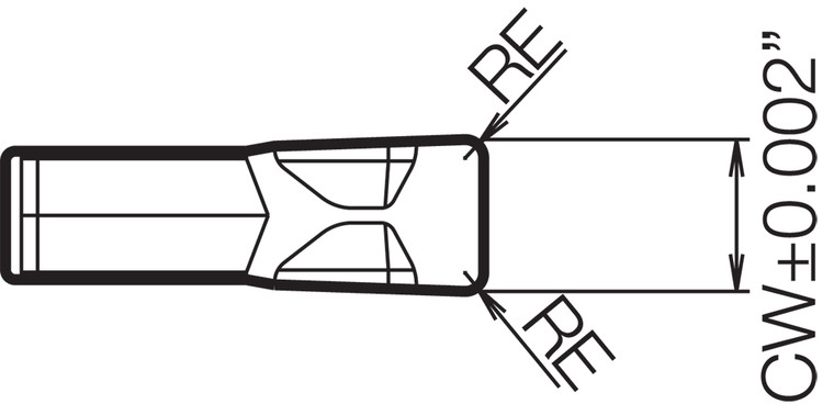TKN 3P TN620 Grade Uncoated Cermet, Indexable Cut-Off Insert TKN 3P TN620 Grade Uncoated Cermet, Indexable Cut-Off Insert