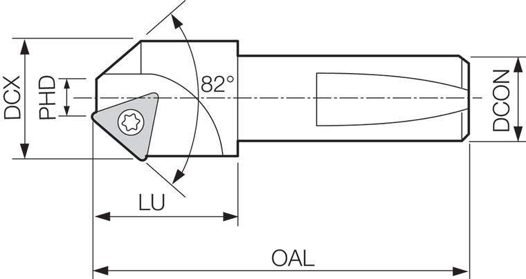 CS82362, Indexable Countersink