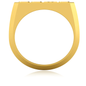 USMC US Marine Corps signet ring in 14k yellow gold.