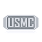 USMC US Marine Corps signet ring in sterling silver.
