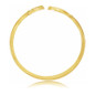 Ladies capital letter personalized pave diamond double initial ring in 14k yellow gold.