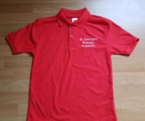 St George's Red Polo (Foundation pupils only)