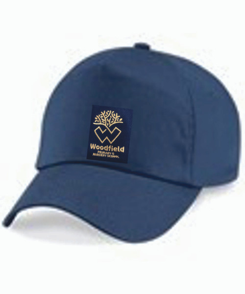 Woodfield Primary School Navy Embroidered Cotton Cap
