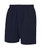 Performers Navy Embroidered Shorts