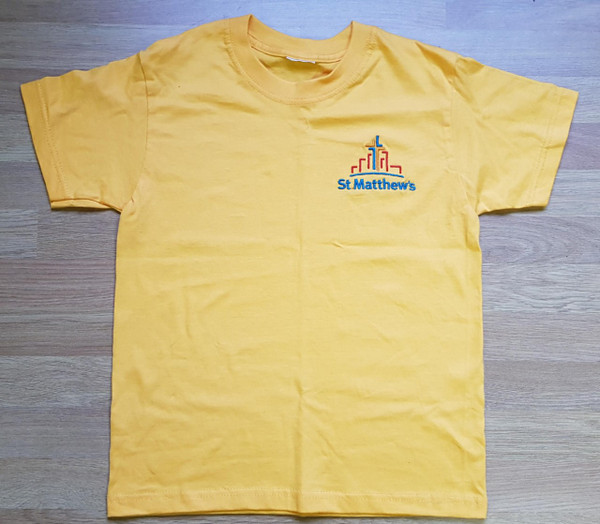 St Matthew's Nursery Gold T-shirt