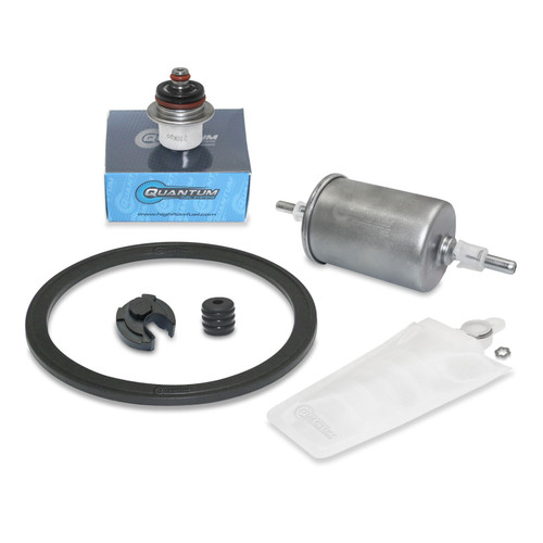 QFS Fuel Pump Repair Kit w/ Fuel Pressure Regulator, Tank Seal, Fuel Filter, Strainer - QFS-K359