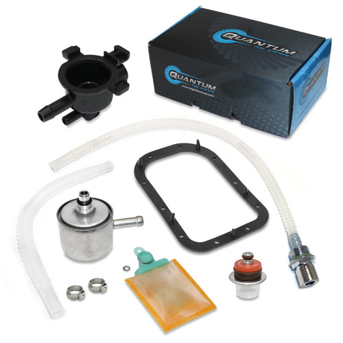 QFS Fuel Pump Repair Kit w/ Fuel Pressure Regulator, Tank Seal, Fuel Filter, Strainer - QFS-K367