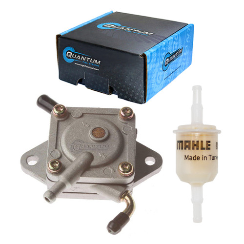 QFS OEM Replacement Frame-Mounted Mechanical Fuel Pump w/ Fuel Filter - HFP-274-F