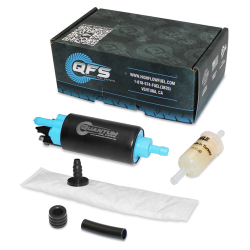 QFS OEM Replacement In-Tank EFI Fuel Pump w/ Fuel Filter, Strainer - HFP-297-F