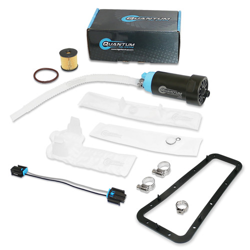 QFS OEM Replacement In-Tank EFI Fuel Pump w/ Tank Seal, Fuel Filter, Strainer - HFP-370HD-T79F