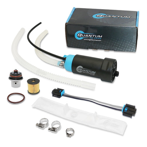 QFS OEM Replacement In-Tank EFI Fuel Pump w/ Fuel Pressure Regulator, Fuel Filter, Strainer - HFP-371HD-RF