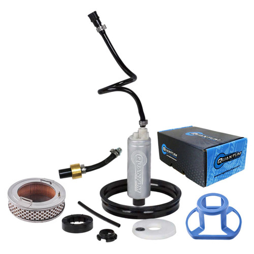 QFS OEM Replacement In-Tank EFI Fuel Pump w/ Fuel Pressure Regulator, Tank Seal, Fuel Filter, Strainer - HFP-378-RF