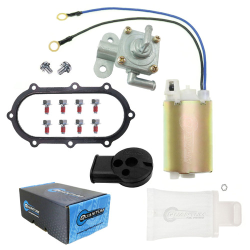 QFS OEM Replacement In-Tank Electric Fuel Pump w/ Tank Seal, Strainer - HFP-381-T