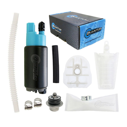 QFS OEM Replacement In-Tank EFI Fuel Pump w/ Fuel Pressure Regulator, Strainer - HFP-382-BR2
