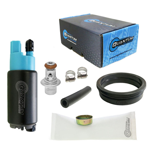 QFS OEM Replacement In-Tank EFI Fuel Pump w/ Fuel Pressure Regulator, Tank Seal, Strainer - HFP-382-BR3T4