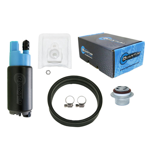 QFS OEM Replacement In-Tank EFI Fuel Pump w/ Fuel Pressure Regulator, Tank Seal, Strainer - HFP-382-KQRT
