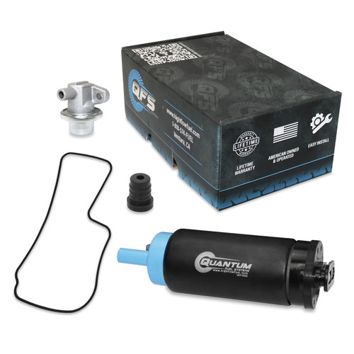 QFS OEM Replacement Marine/Outboard EFI Fuel Pump w/ Fuel Pressure Regulator, Tank Seal, Strainer - HFP-382M-OBRT