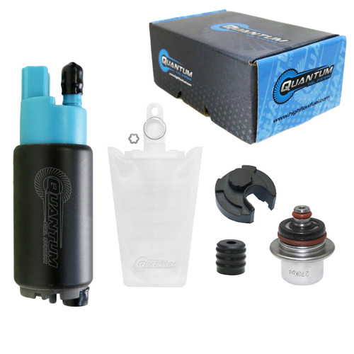 QFS OEM Replacement In-Tank EFI Fuel Pump w/ Fuel Pressure Regulator, Strainer - HFP-382-P2XR