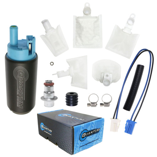 QFS OEM Replacement In-Tank EFI Fuel Pump w/ Fuel Pressure Regulator, Strainer - HFP-382S-UR