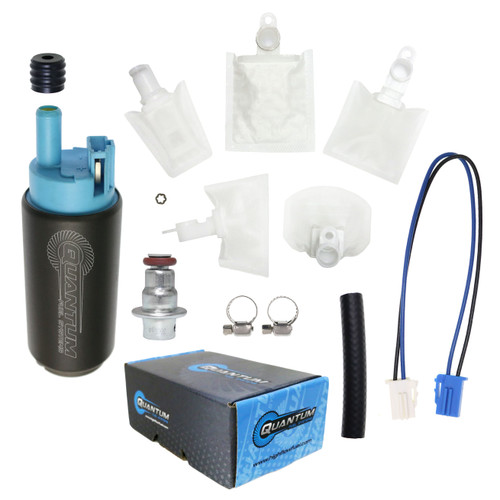 QFS OEM Replacement In-Tank EFI Fuel Pump w/ Fuel Pressure Regulator, Strainer - HFP-382S-UR5
