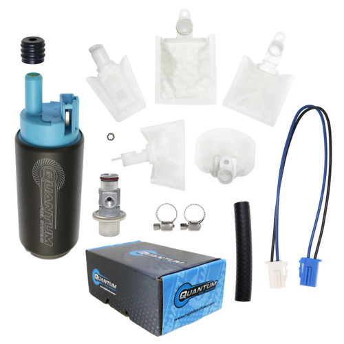 QFS OEM Replacement In-Tank EFI Fuel Pump w/ Fuel Pressure Regulator, Strainer - HFP-382S-UR6