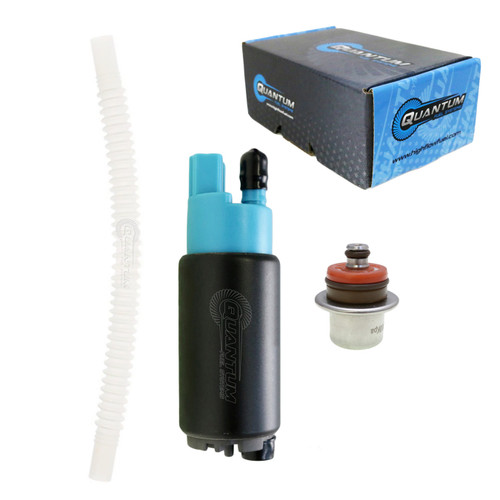 QFS OEM Replacement In-Tank EFI Fuel Pump w/ Fuel Pressure Regulator, Strainer - HFP-382-V2