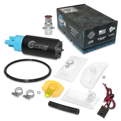 QFS OEM Replacement In-Tank EFI Fuel Pump w/ Fuel Pressure Regulator, Tank Seal, Strainer - HFP-382-YR3T50