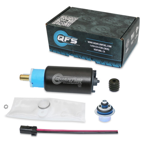 QFS OEM Replacement In-Tank EFI Fuel Pump w/ Fuel Pressure Regulator, Strainer - HFP-383-R