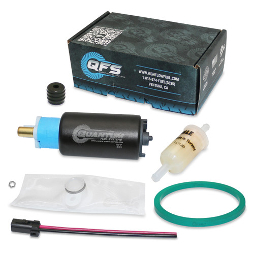 QFS OEM Replacement In-Tank EFI Fuel Pump w/ Tank Seal, Fuel Filter, Strainer - HFP-383-TF