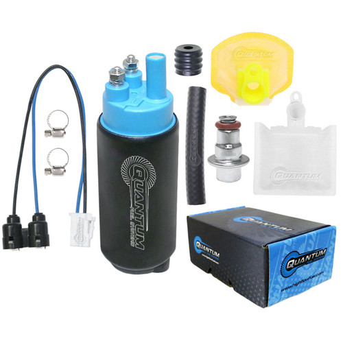 QFS OEM Replacement In-Tank EFI Fuel Pump w/ Fuel Pressure Regulator, Strainer - HFP-384-UR