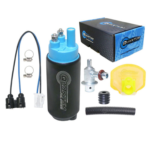 QFS OEM Replacement In-Tank EFI Fuel Pump w/ Fuel Pressure Regulator, Strainer - HFP-384-UR2