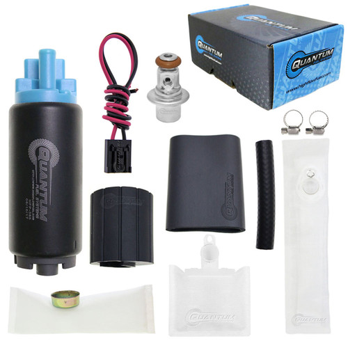 QFS OEM Replacement In-Tank EFI Fuel Pump w/ Fuel Pressure Regulator, Strainer - HFP-385-UR2