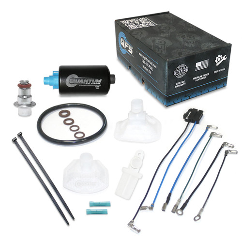 QFS OEM Replacement Marine/Outboard EFI Fuel Pump w/ Fuel Pressure Regulator, Tank Seal, Strainer - HFP-386-OBR