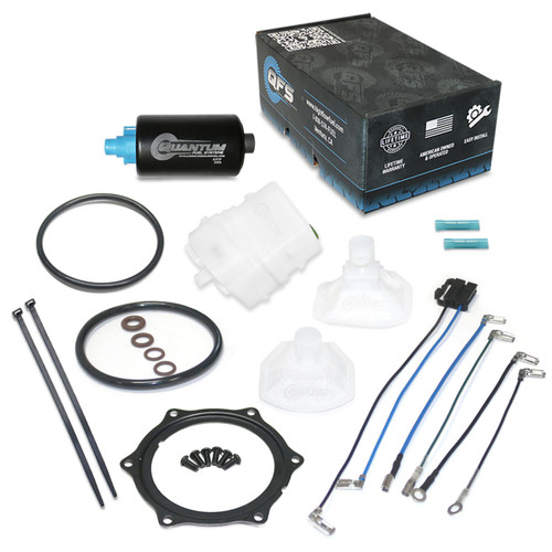 QFS OEM Replacement In-Tank EFI Fuel Pump with Fuel Filter, Strainer, Lock Ring & Tank Seal - HFP-386-U2F