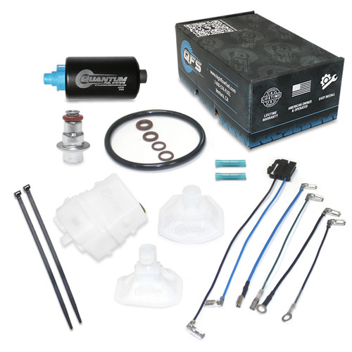 QFS OEM Replacement In-Tank EFI Fuel Pump w/ Fuel Pressure Regulator, Tank Seal, Fuel Filter, Strainer - HFP-386-URF
