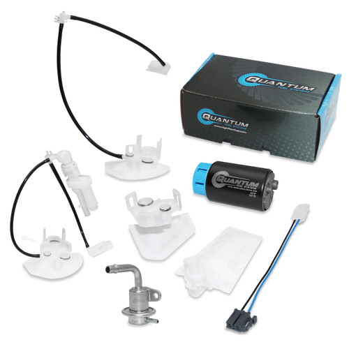 QFS OEM Replacement In-Tank EFI Fuel Pump w/ Fuel Pressure Regulator, Strainer - HFP-387B-R
