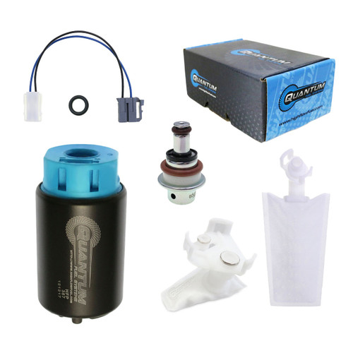 QFS OEM Replacement In-Tank EFI Fuel Pump w/ Fuel Pressure Regulator, Strainer - HFP-387-UR2