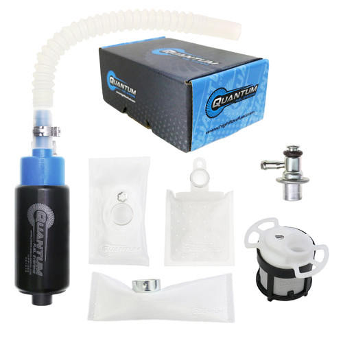 QFS OEM Replacement In-Tank EFI Fuel Pump with Fuel Pressure Regulator, Strainer - HFP-389-U2R5