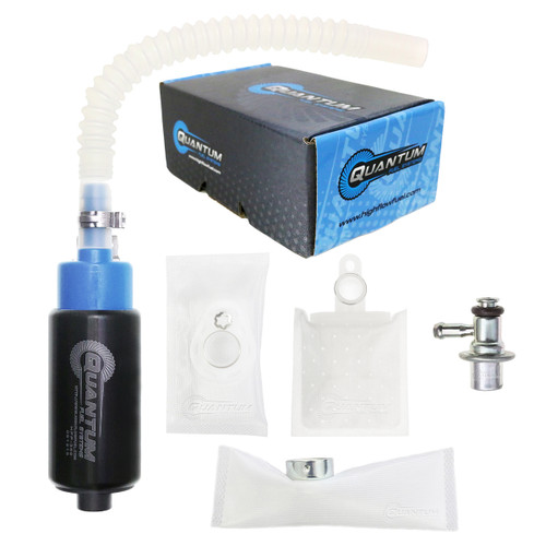 QFS OEM Replacement In-Tank EFI Fuel Pump w/ Fuel Pressure Regulator, Strainer - HFP-389-UR2
