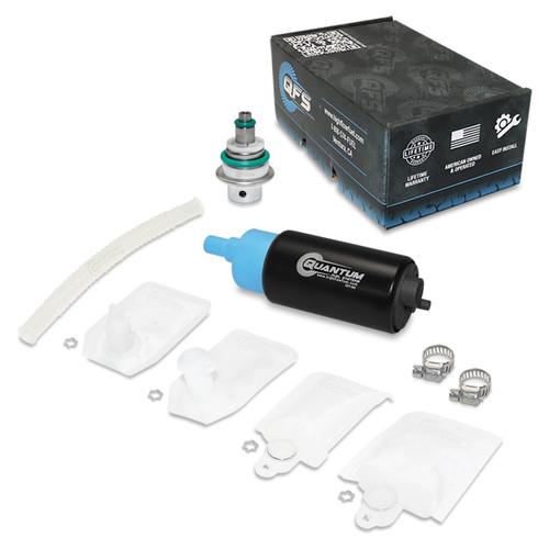 QFS OEM Replacement In-Tank EFI Fuel Pump w/ Fuel Pressure Regulator, Strainer - HFP-390-UR5