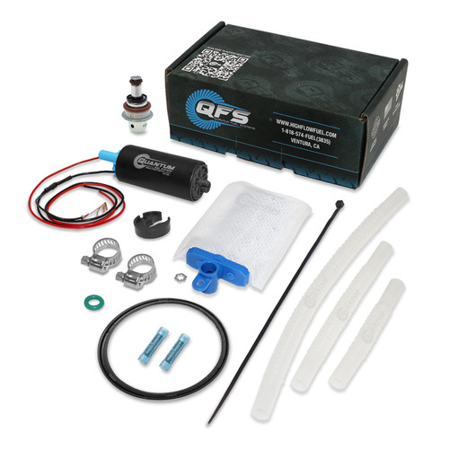QFS OEM Replacement In-Tank EFI Fuel Pump w/ Fuel Pressure Regulator, Tank Seal, Strainer - HFP-396-U3T