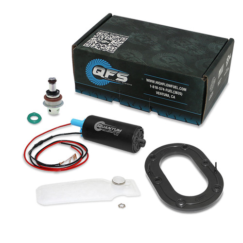 QFS OEM Replacement In-Tank EFI Fuel Pump w/ Fuel Pressure Regulator, Tank Seal, Strainer - HFP-396-X2R3T3