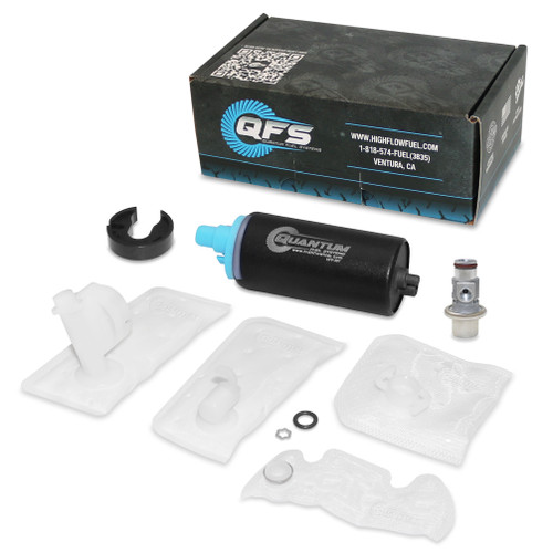 QFS OEM Replacement In-Tank EFI Fuel Pump w/ Fuel Pressure Regulator, Strainer - HFP-397-UR