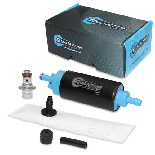 QFS OEM Replacement In-Tank EFI Fuel Pump w/ Fuel Pressure Regulator, Strainer - HFP-404-R4