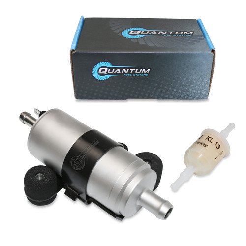 QFS OEM Replacement External/Inline EFI Fuel Pump w/ Filter - HFP-608S-F