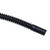 QFS 9mm x 10mm x 260mm Black Corrugated Flexible Hose Line for Fuel Pump Assembly - HFP-FHB910-260