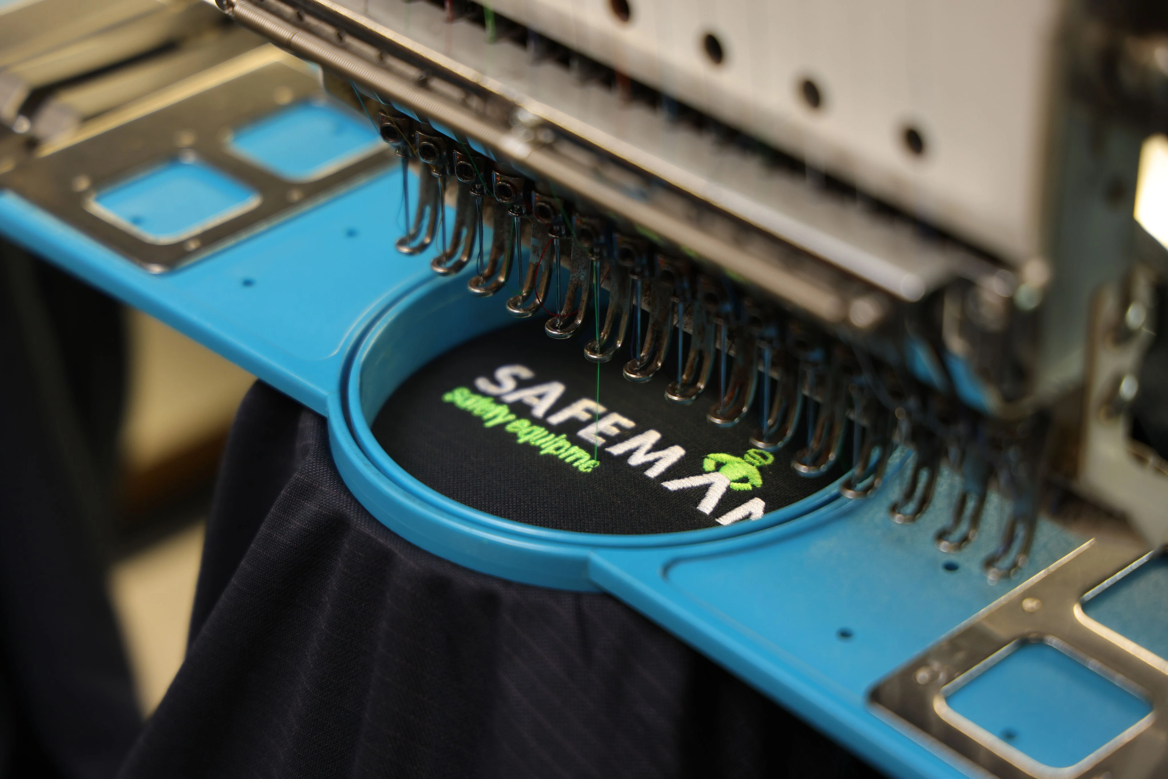Safeman embroidery and custom branding machinery